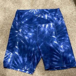 Gilly Hicks Blue Biker Shorts.